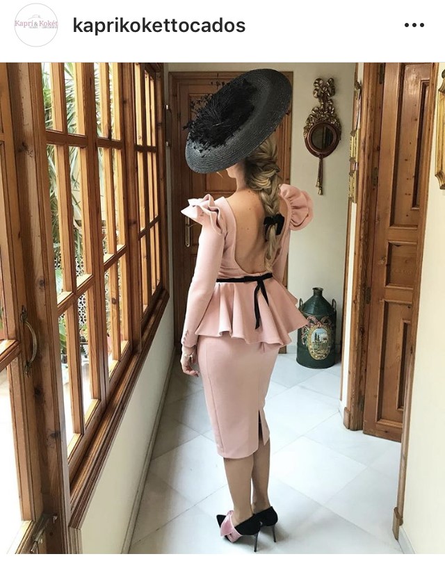 Pamela negra para boda
