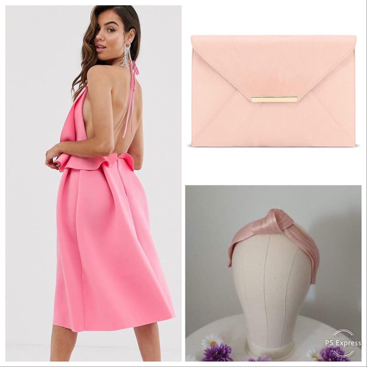 Combinación de colores para invitadas de boda