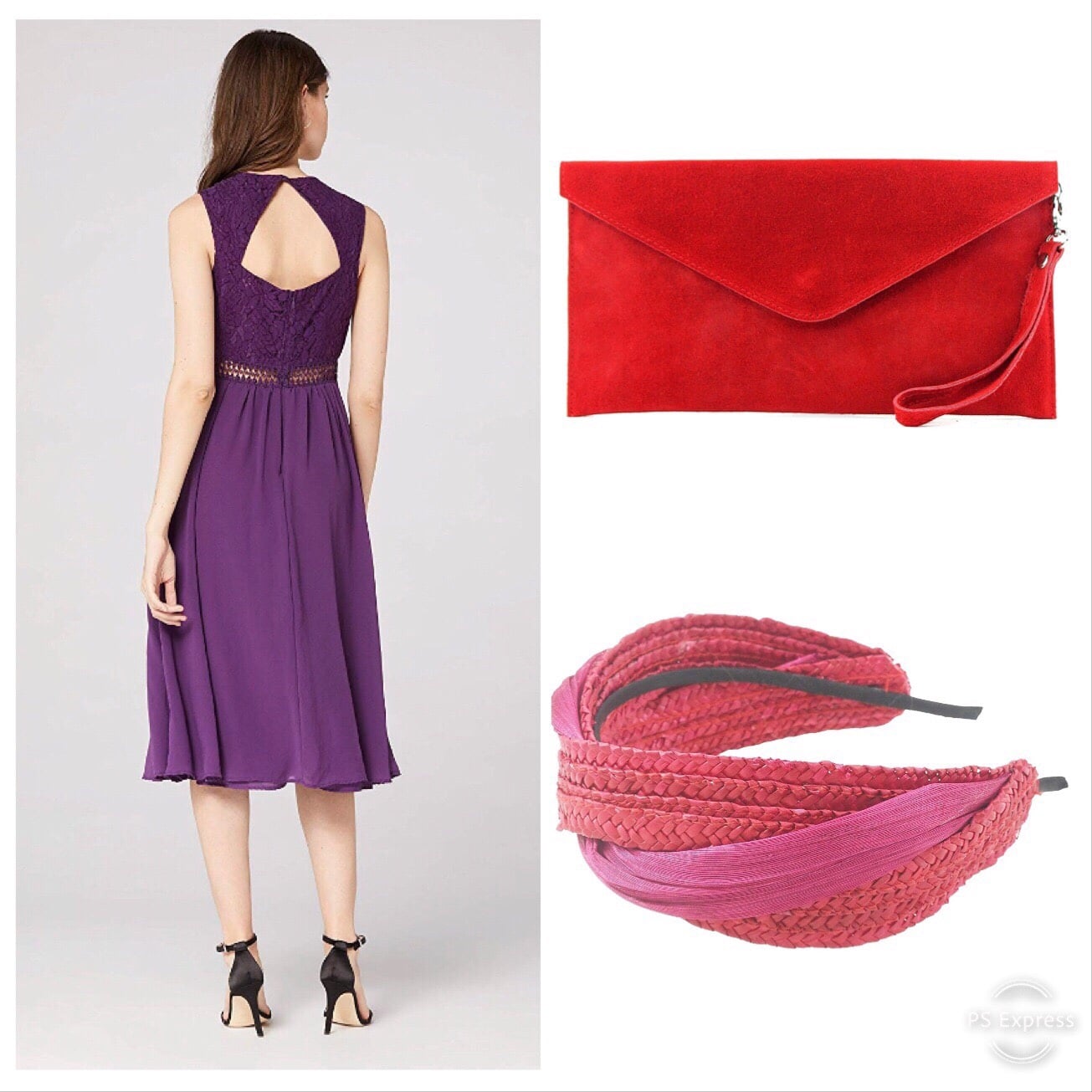 Combinación de colores para invitadas de boda