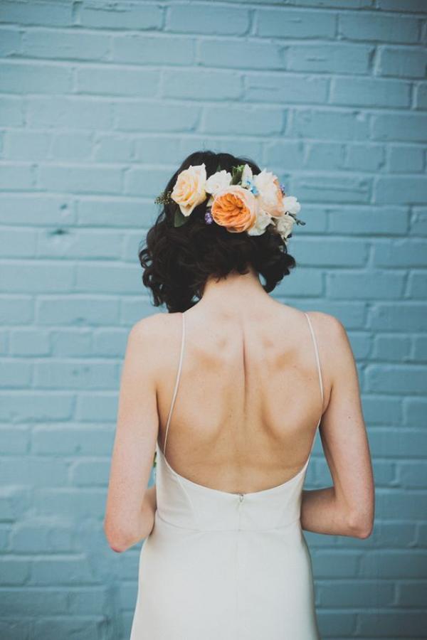 Peinados pelo corto para invitada de boda