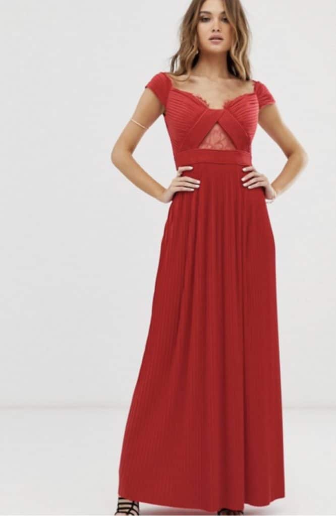Vestidos rojos para invitadas de boda