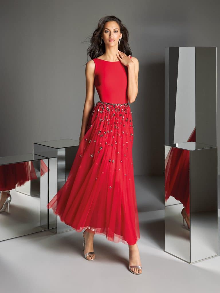 Vestidos rojos para invitadas de boda