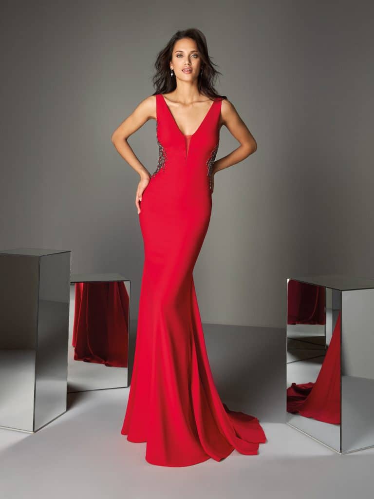 Vestidos rojos para invitadas de boda
