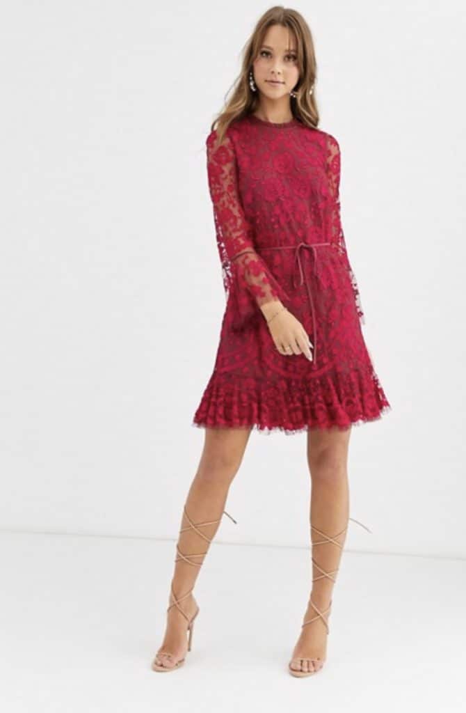 Vestidos rojos para invitadas de boda