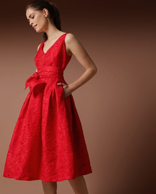 Vestidos rojos para invitadas de boda