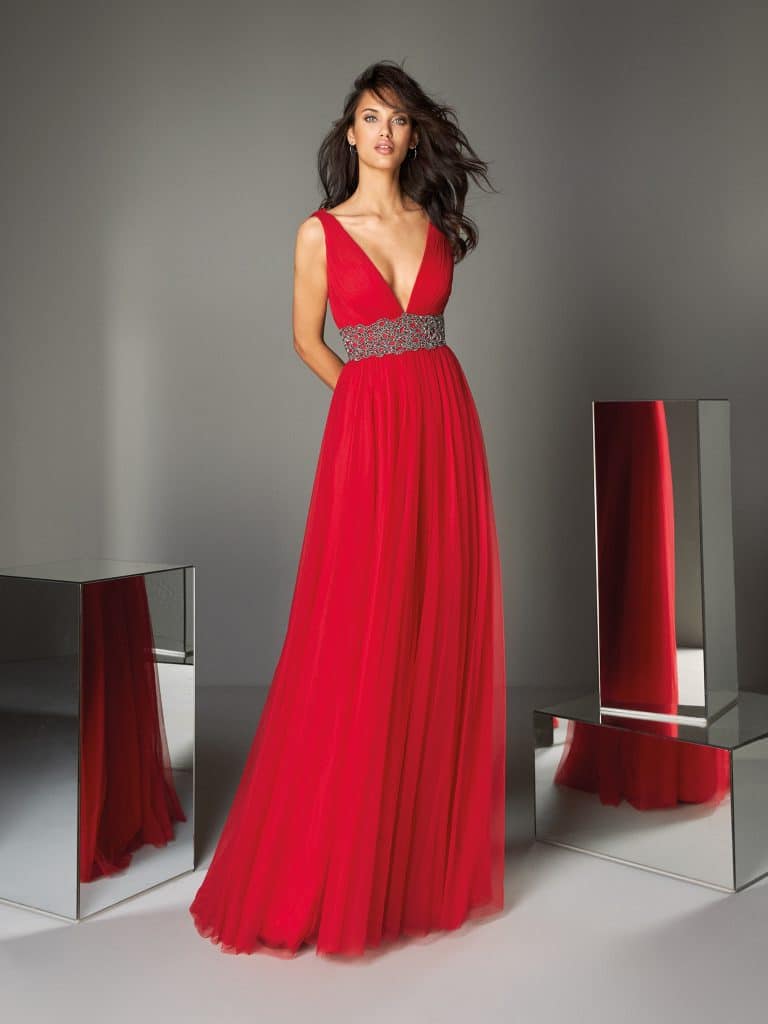 Vestidos rojos para invitadas de boda