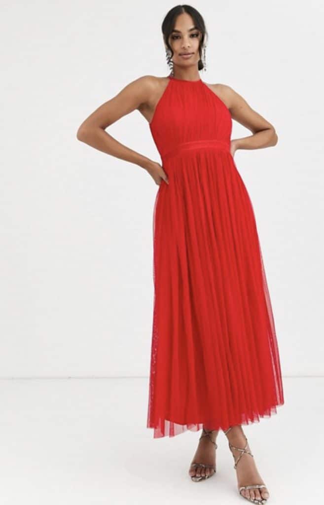 Vestidos rojos para invitadas de boda