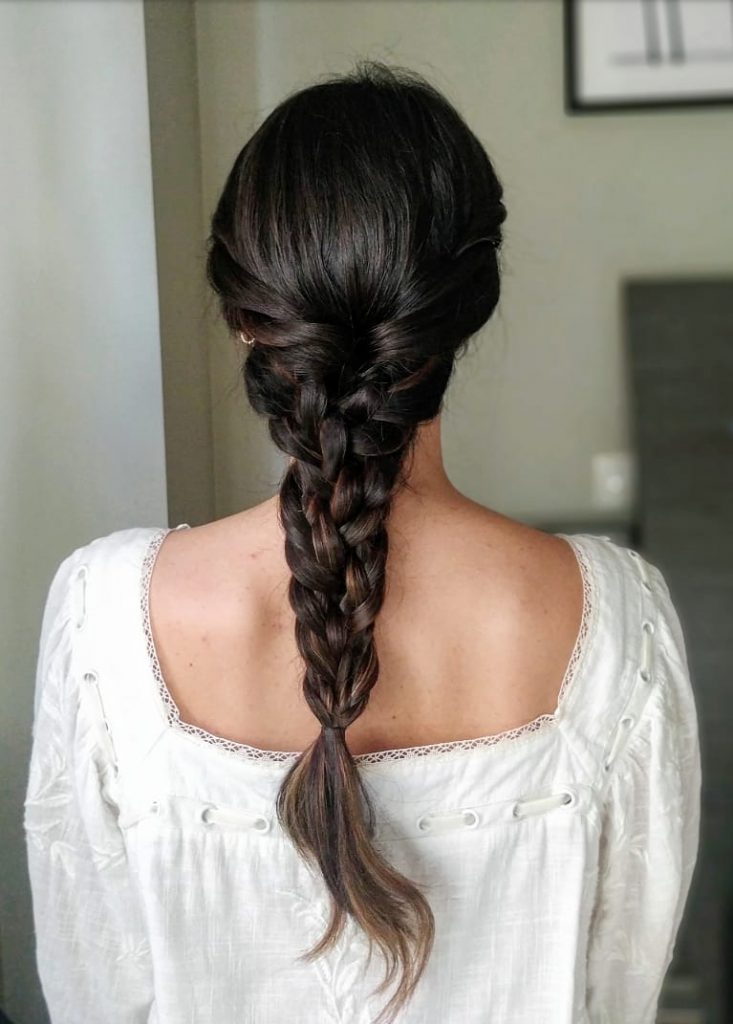 Tutorial de peinado - trenza triple