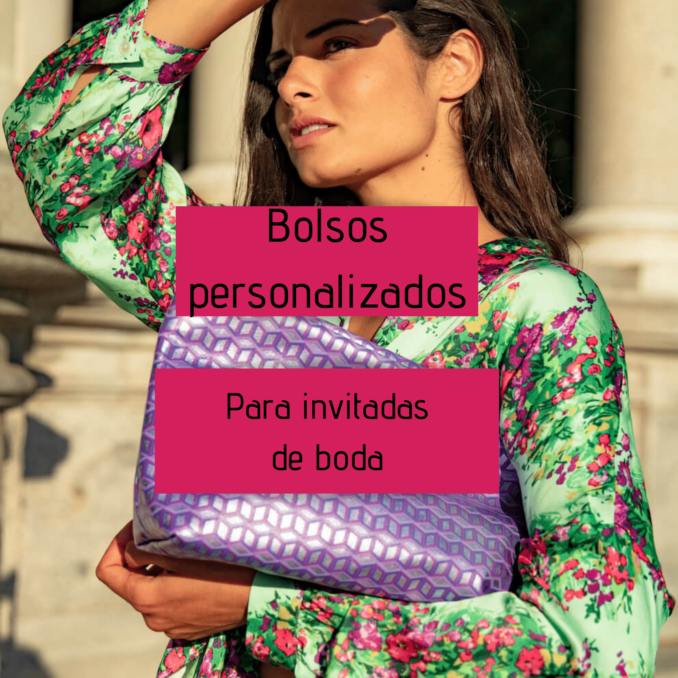 bolsos personalizados An And Lee para invitadas de boda
